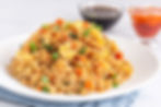 Indian Chinese Fried Rice at Wok Like A Desi