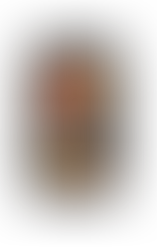 Phone screenshot painting by Yuri Alarcon depicting a meme of a person in front of a fire holding up a Black power fist with an Elmo mask on.