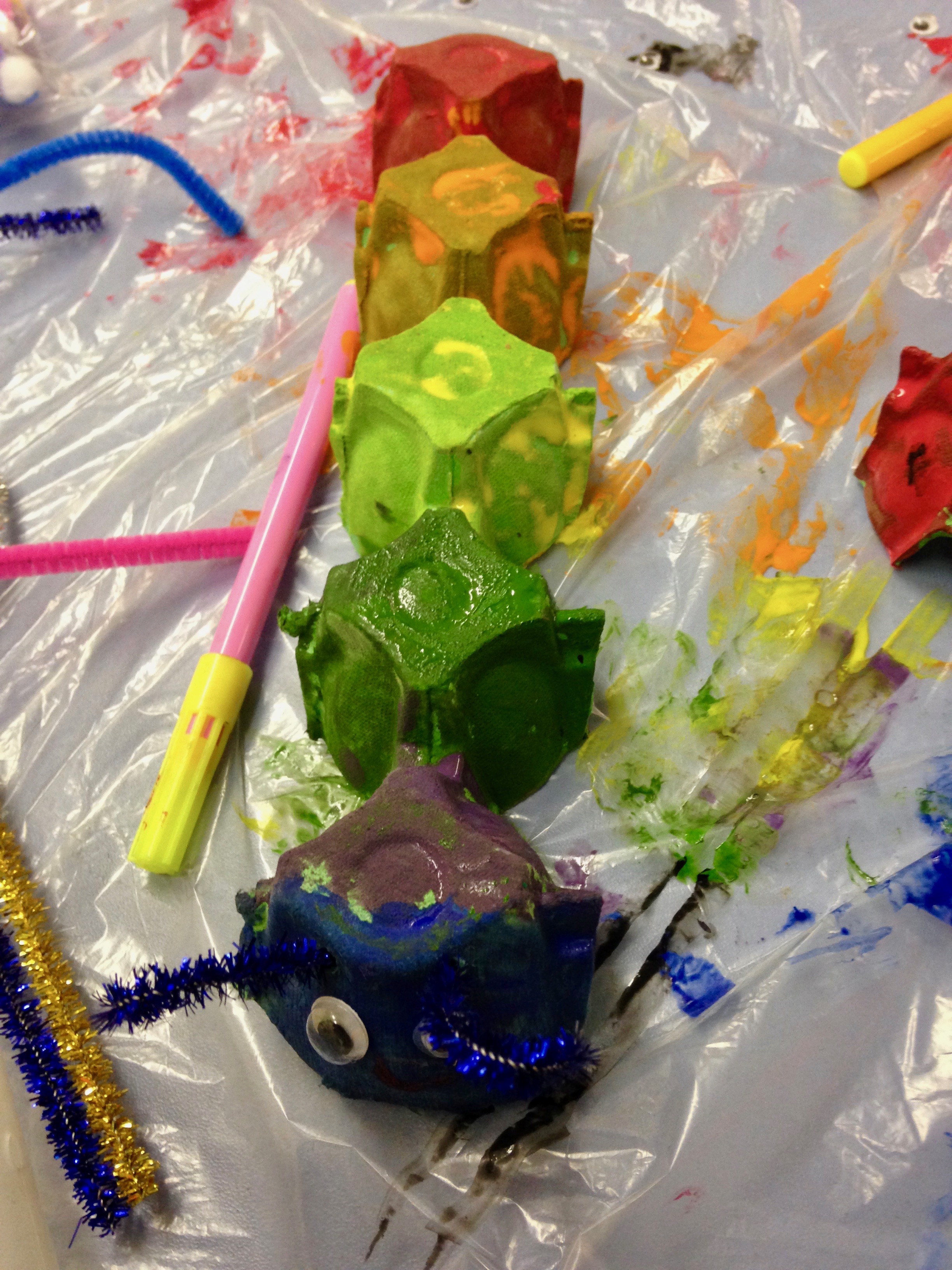 Egg Carton Caterpillar