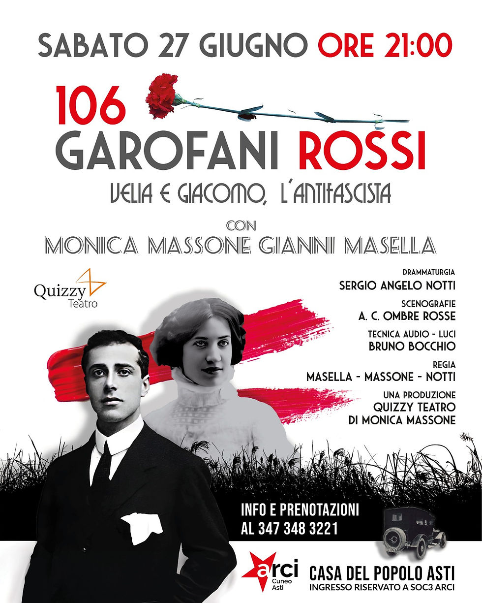 106 Garofani Rossi