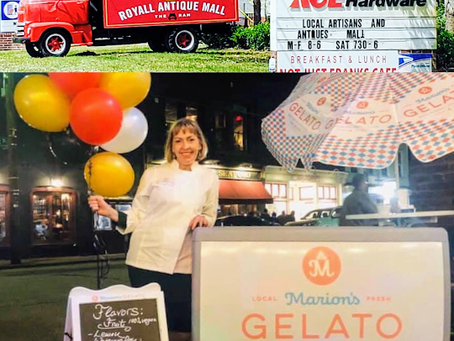 Marion’s Gelato will be selling
