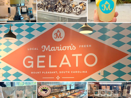 Freshly squeezed lemonade at Marion’s Gelato!