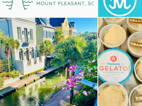Marion’s Gelato at Art in I’on!
