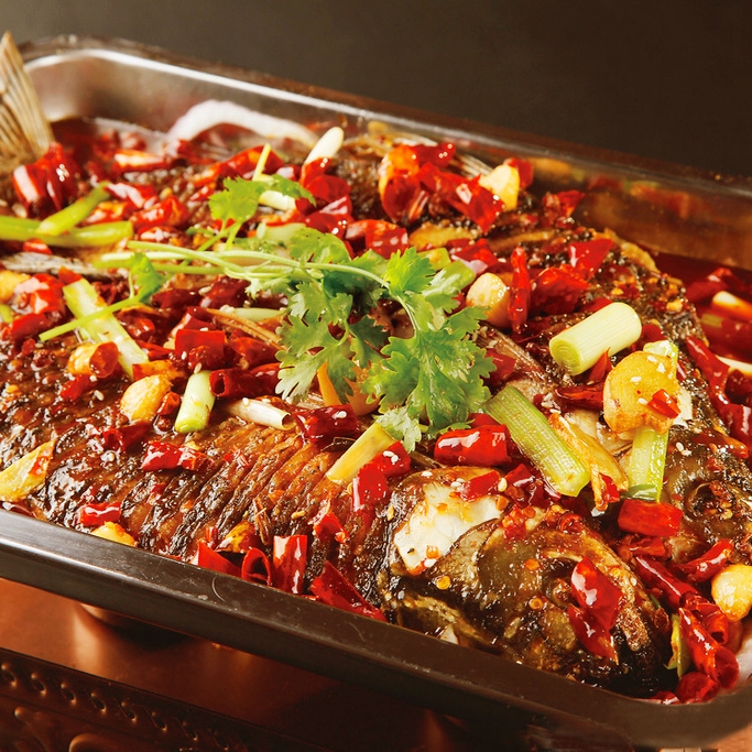 Arranged Food and Objects