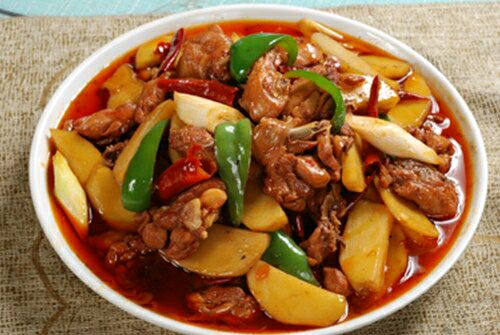 Arranged Food and Objects