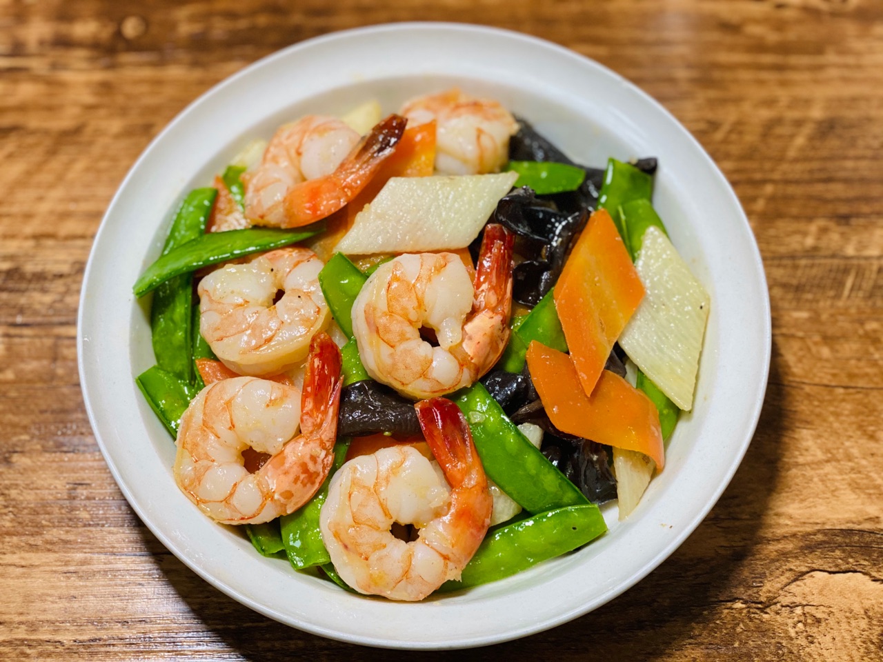 Arranged Food and Objects