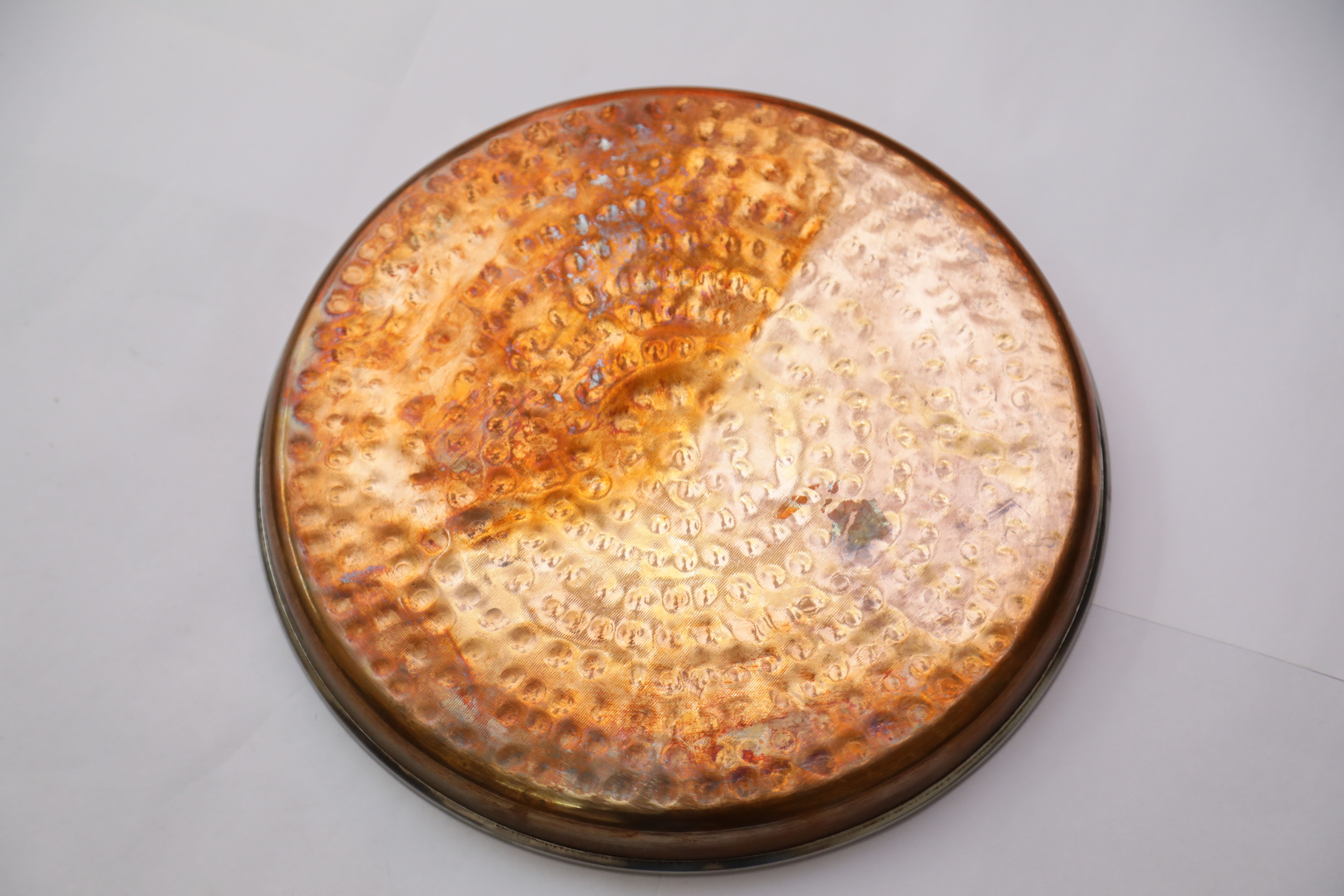 Copper and Stainless Steel Tray