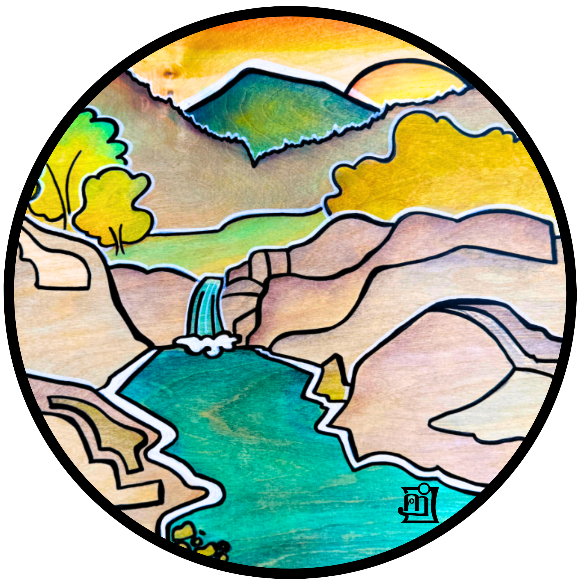 Turkey Creek Hot Springs Ornament