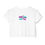 Thumbnail: Too Glam To Give A Damn Crop Top — Women’s Festival Graphic Tee