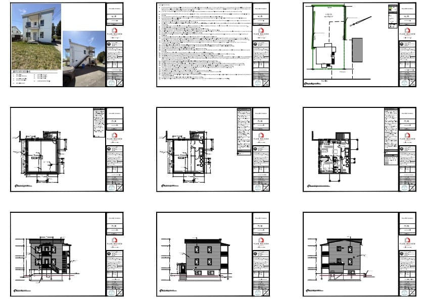 Plans pour remplacement de fondation de maison existante
