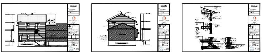 Extension de maison avec deux chambres et salle de bain aménagées au-dessus du garage