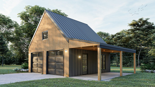 Plan garage 2 voitures | Plan Maison Québec