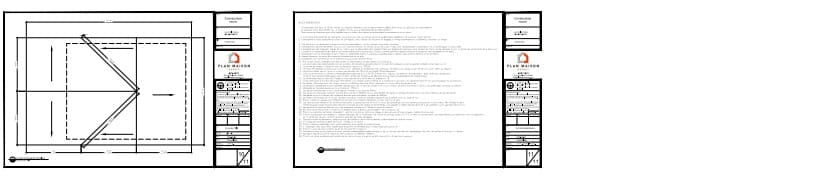 plan de maison de campagne avec mezzanine et plafond cathédrale plan toiture technique