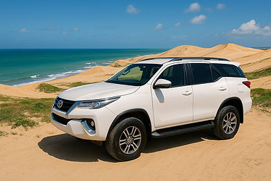 Voiture de transport privé pour les voyages à Fortaleza et dans le Ceará.