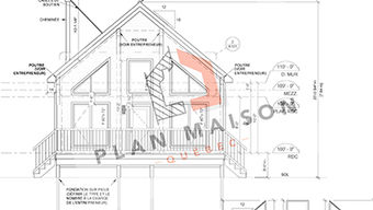 Plan de chalet