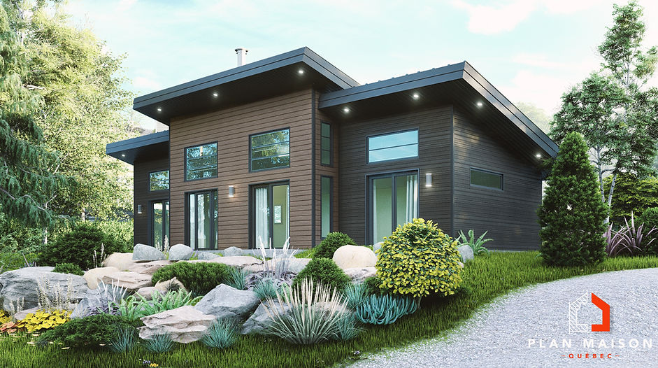 chalet en bois maison