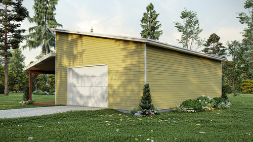 Plan de garage une pente | Plan Maison Québec