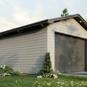 garage détaché 26x18 avec toit à pignon façade principale