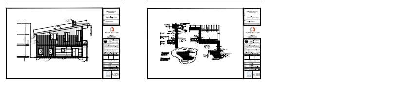 coupe maison sur pilotis architecture moderne