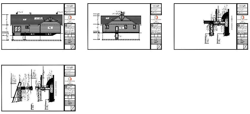 détails techniques construction maison farmhouse murs et toiture
