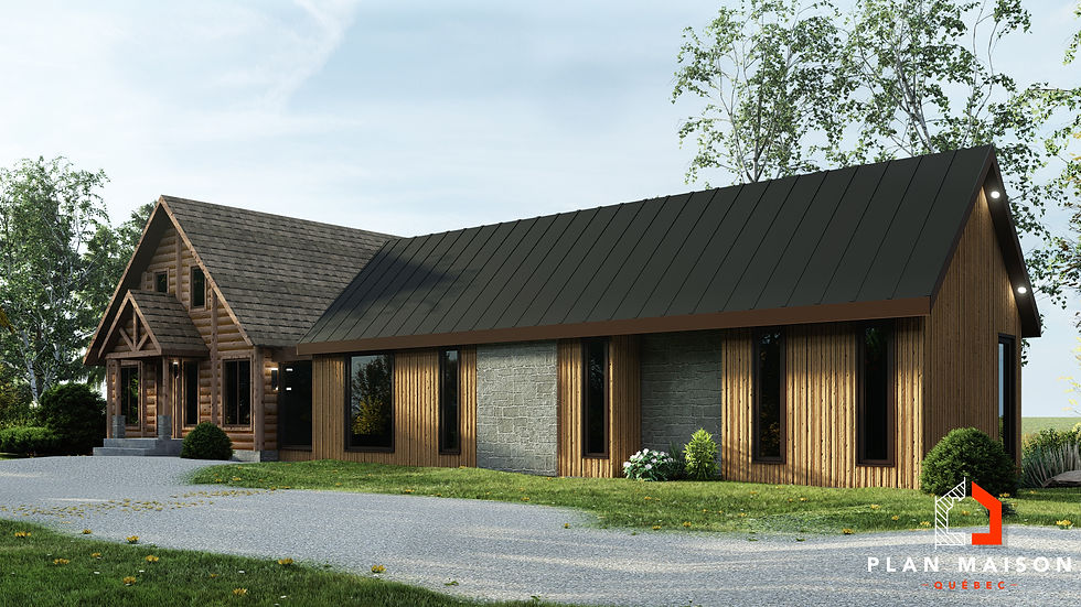 Extension de chambre parentale - plan du bâtiment