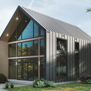 Fenestration pleine hauteur sur deux niveaux