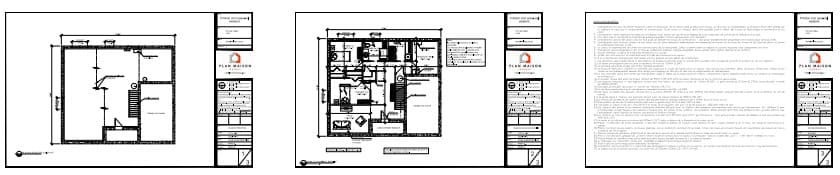 Plan d'aménagement de sous-sol avec 2 chambres, séjour, salle de bain et atelier.