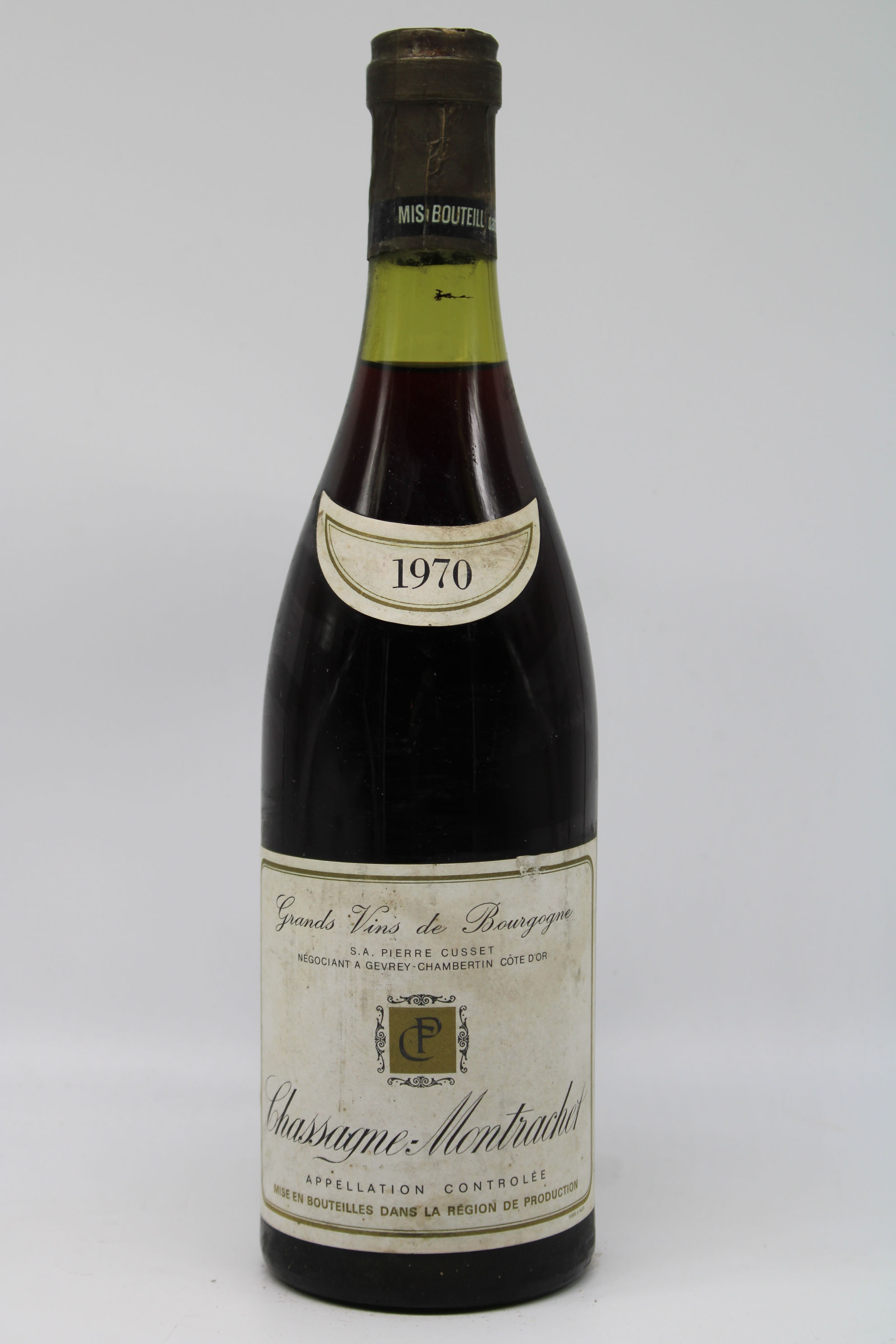 Chassagne-Montrachet Pierre Cusset 1970