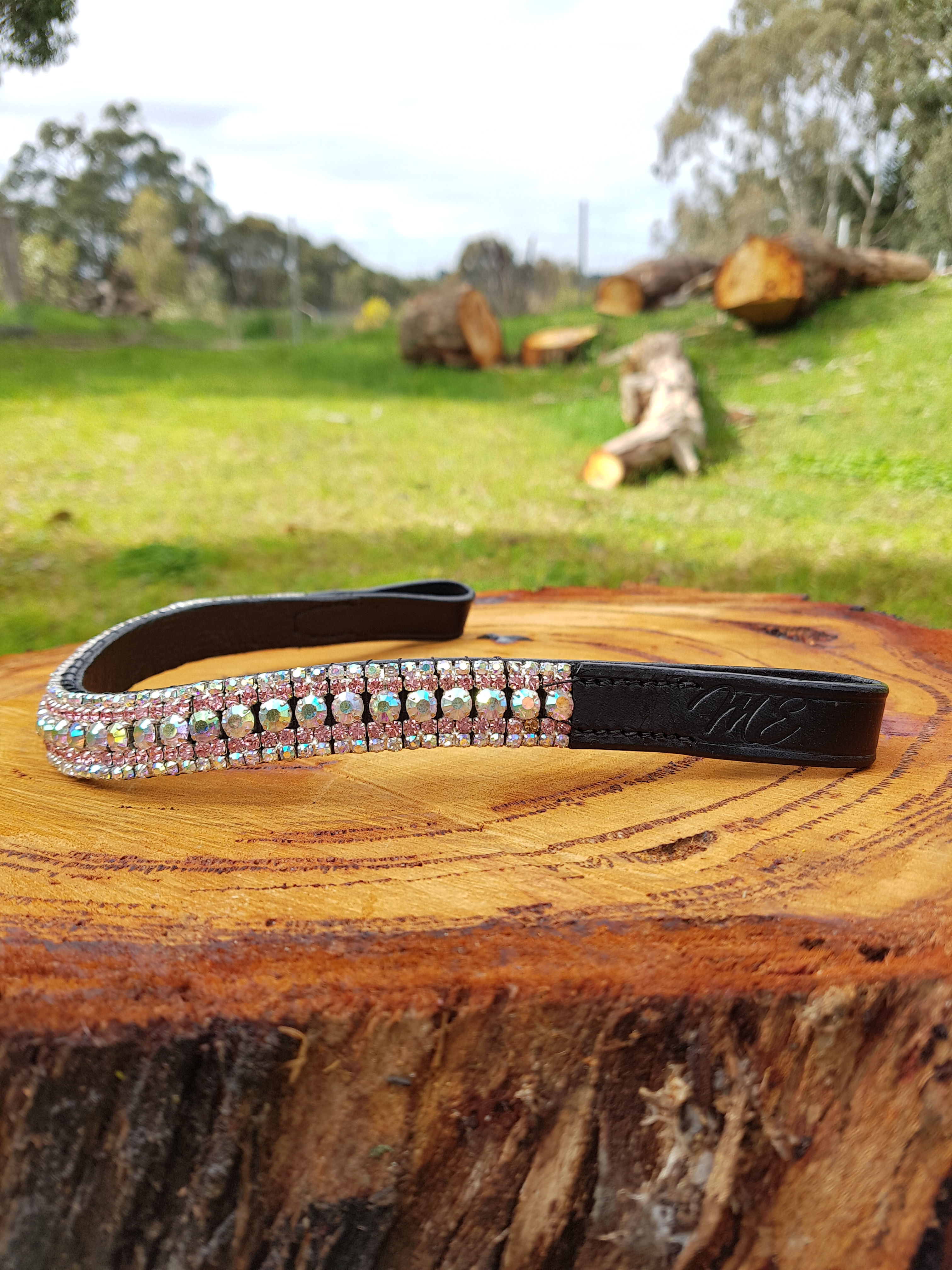 "Unicorn" Browband - Black