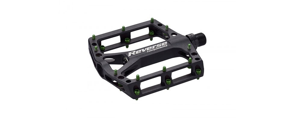 Thumbnail: Reverse Components - Black-One Pedals