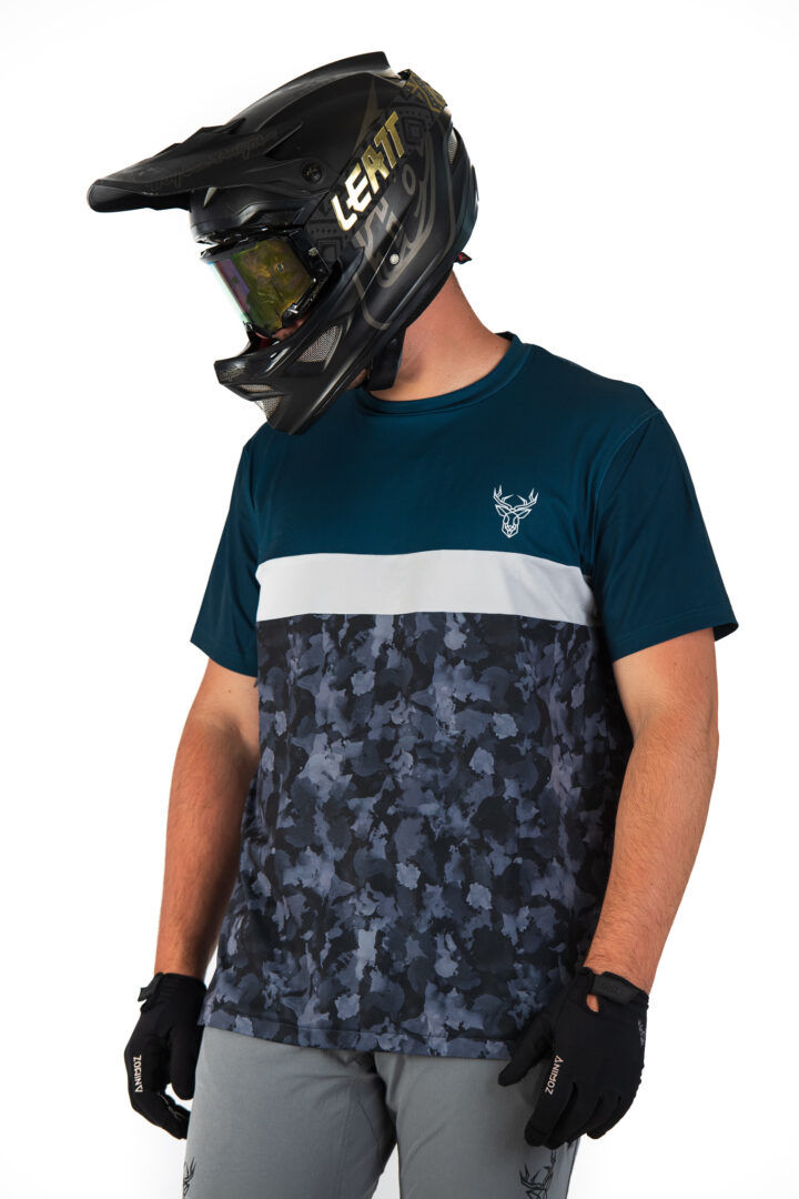 Thumbnail: ANIMOZ - WILD Blue Short Sleeve Jersey
