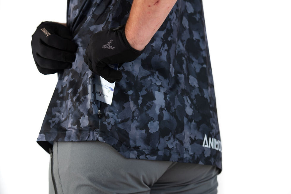 Thumbnail: ANIMOZ - WILD Blue Short Sleeve Jersey