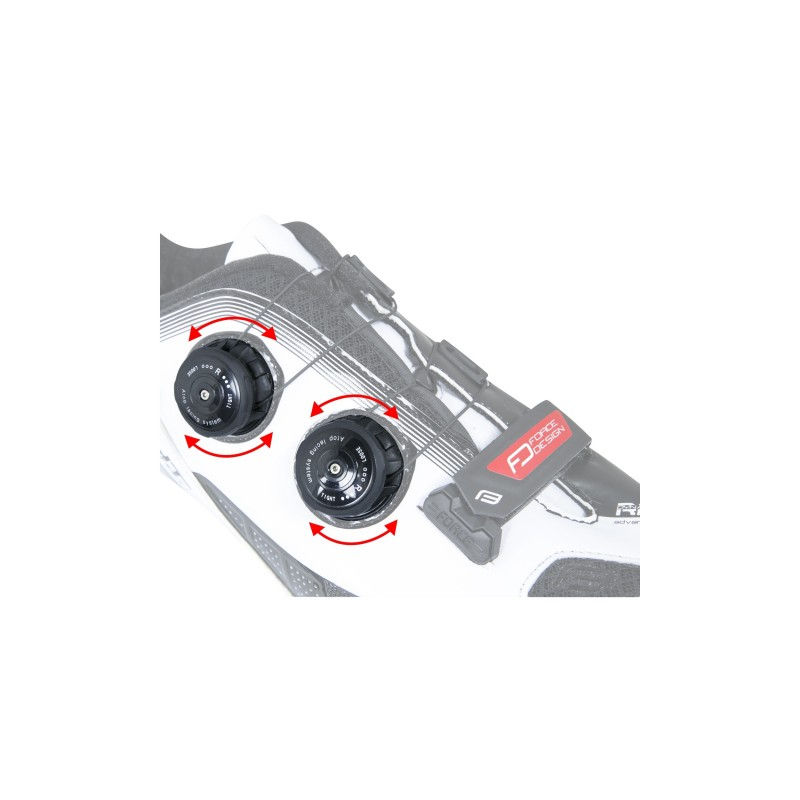 Miniatura: Sapatos FORCE ROAD LIGHT CARBON