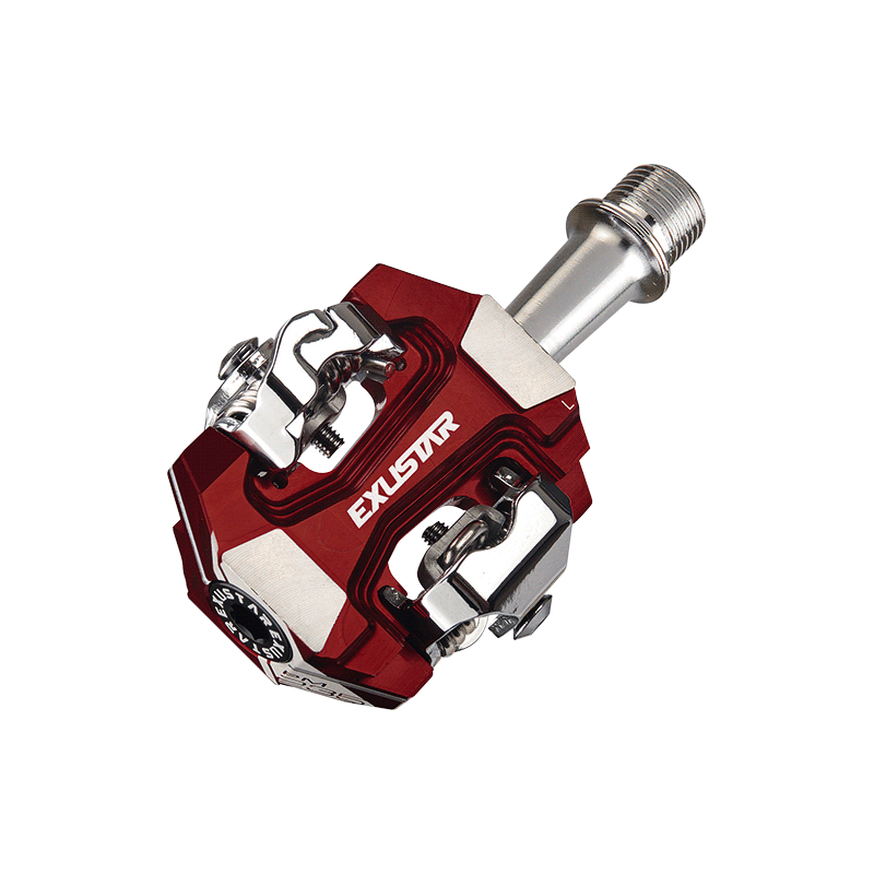 Pedais EXUSTAR E-PM235 vermelho