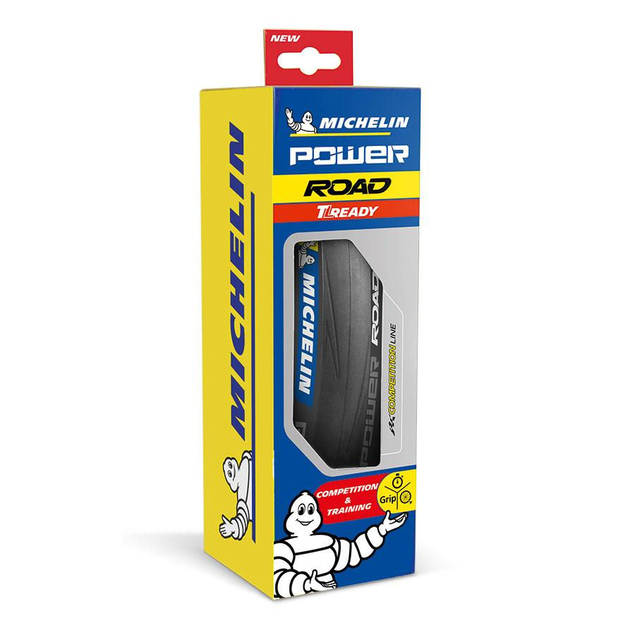 Miniatura: Pneu Michelin Power Road Tubeless Ready 700x25C