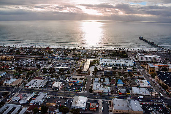 Oceanside, CA skyline