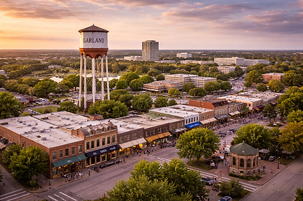 Garland, TX skyline