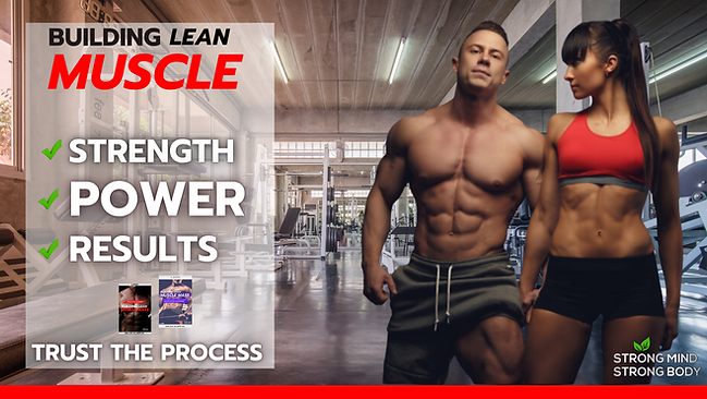 building lean muscle mass gain strength build lean muscle mass fast get results. increase your lifts and workout weights. increase strength, increase power, increase and get results. trust the workout mscle building process and build your body to the maximum. strong mind strong body. men love this workout because it is high quality women will love you. bigger stronge muscles and maxmum strength.