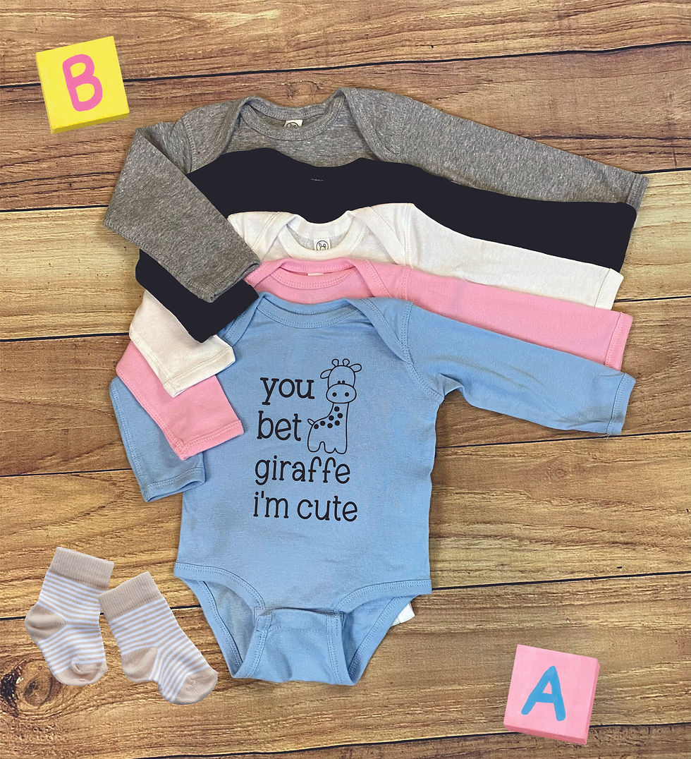 Thumbnail: You Bet Giraffe I'm Cute Onesie