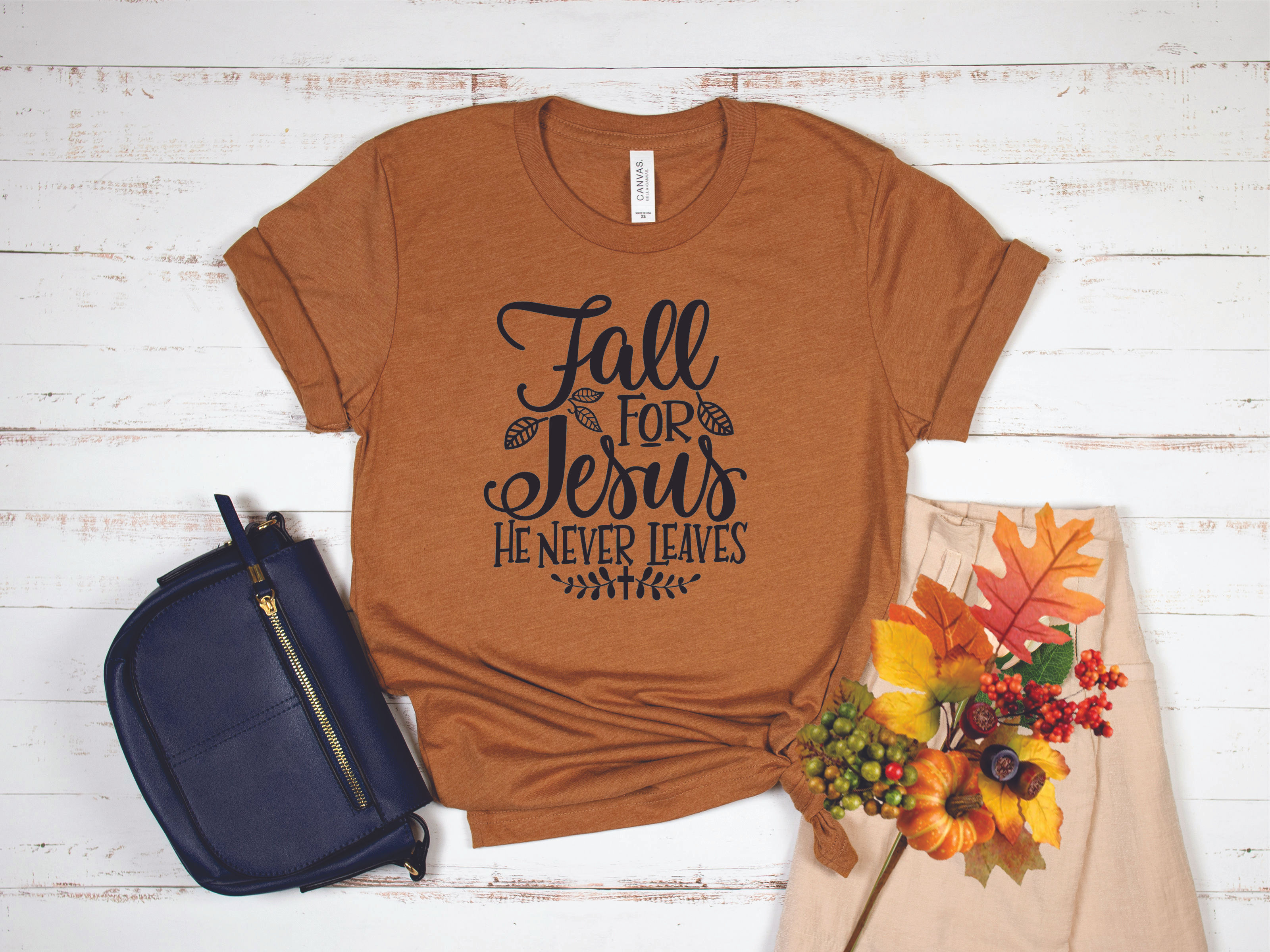 Fall for Jesus Tee