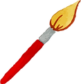 Paintbrush Art Therapy Tool