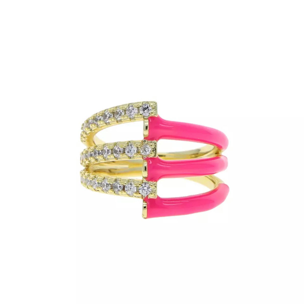 Neon Pink Ring