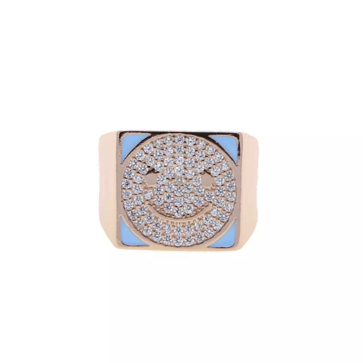 Happy Face Bulky Ring