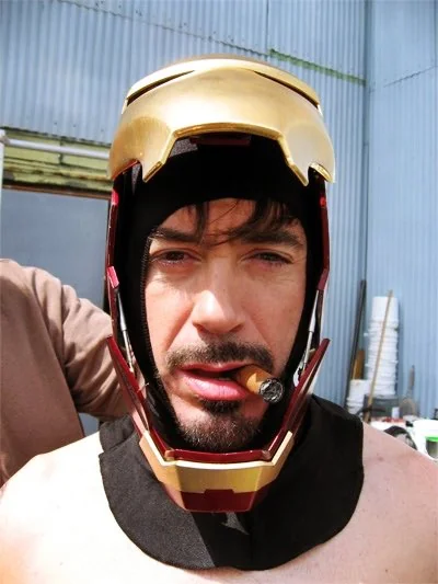 Robert Downey Jr Iron Man Avengers Cigar