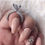 Thumbnail: Rose Gold White Diamond Flower Ring