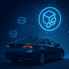 Toyota, Araç Verilerini ve Sahipliğini Blockchain ile Yeniden Tanımlıyor