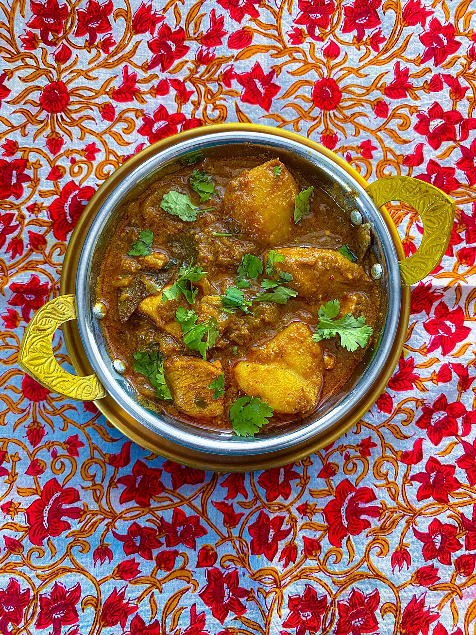 Bengali Chicken Curry - Lal Murgir Jhol