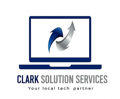 an Image of clark solution services logo