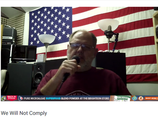 MarK Shannon Kelley- We Will Not Comply