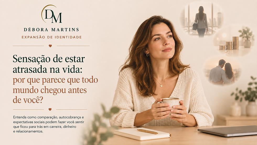 Sensação de estar atrasada na vida: por que parece que todo mundo chegou antes de você?